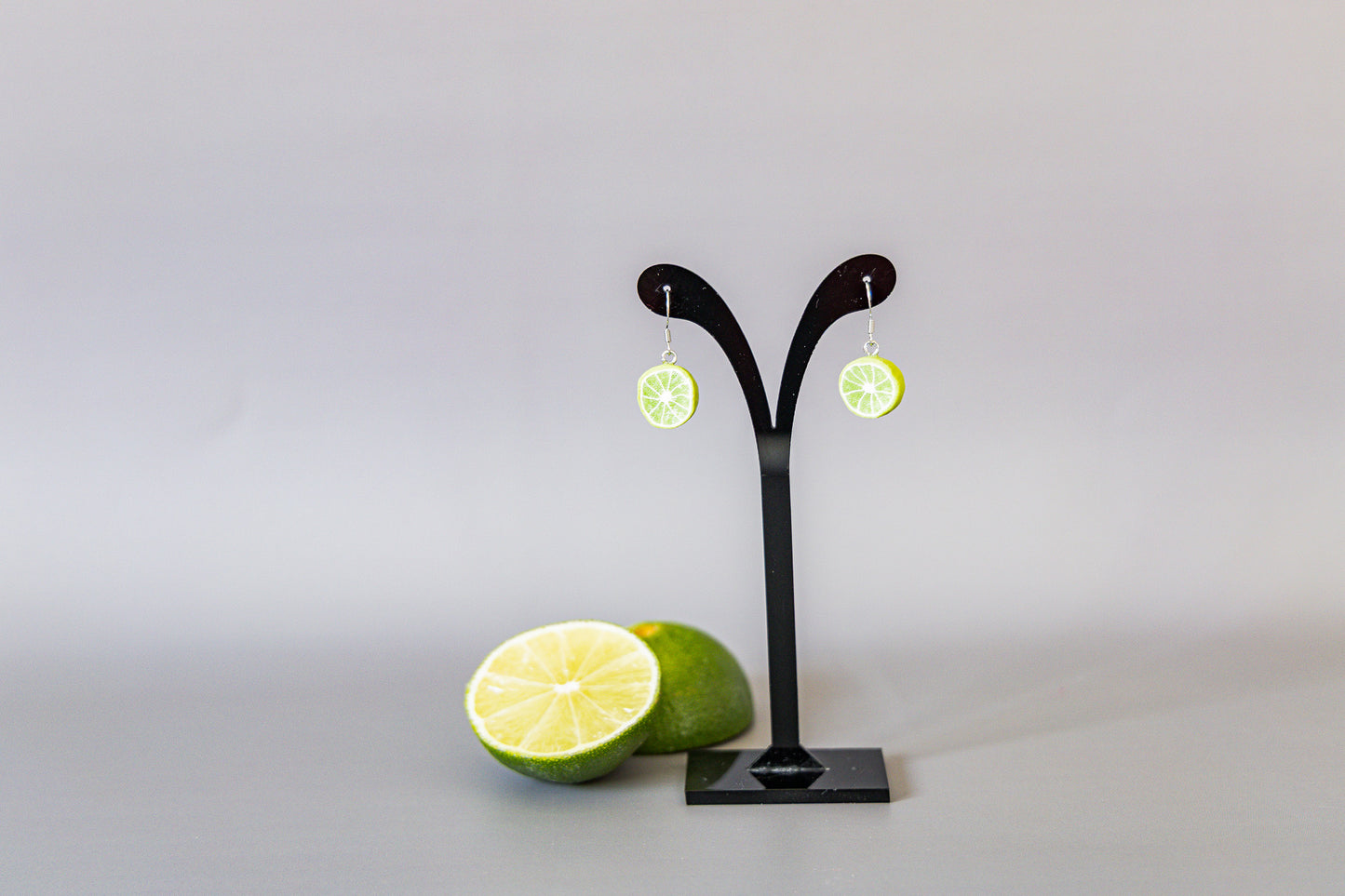Lime Fruit Earrings