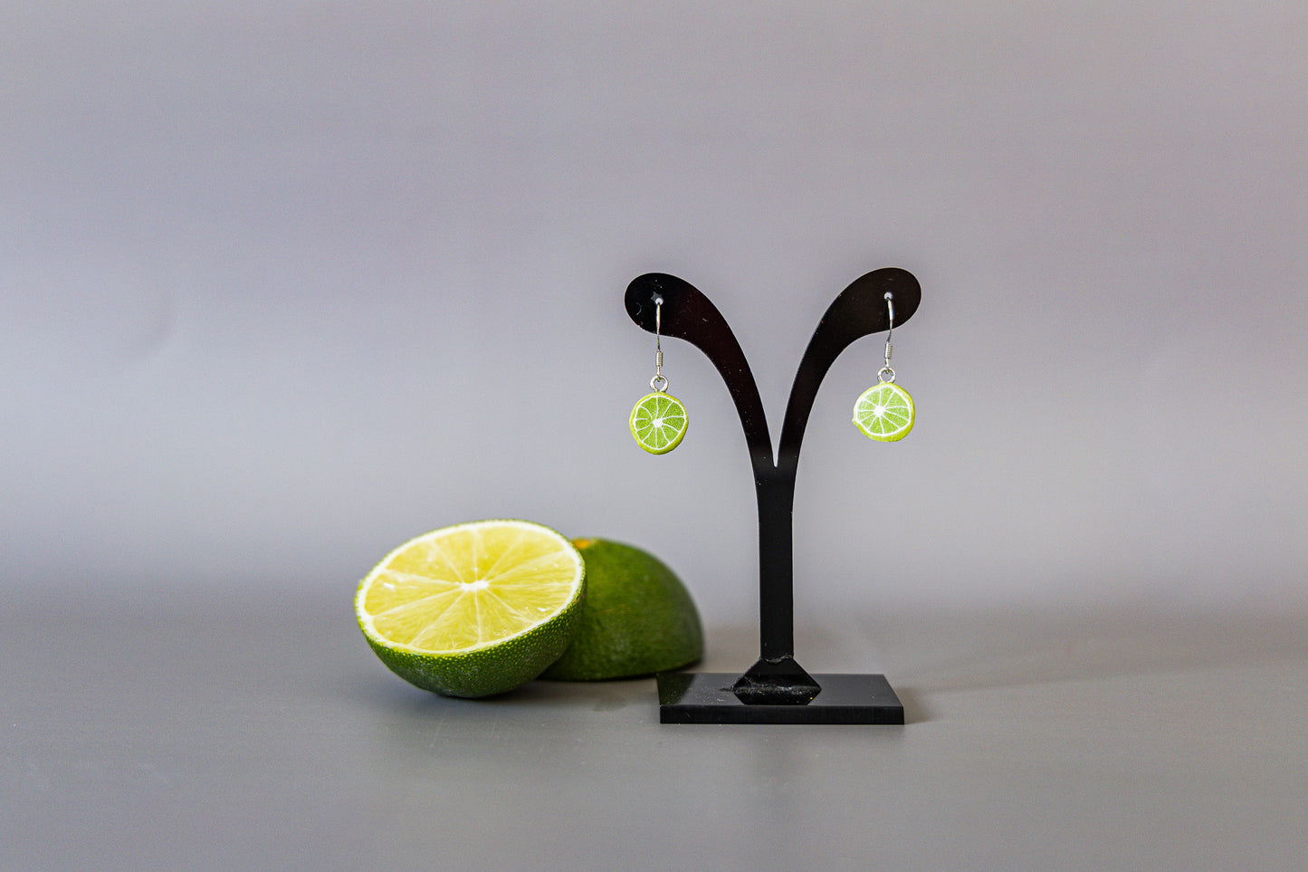 Lime Fruit Earrings