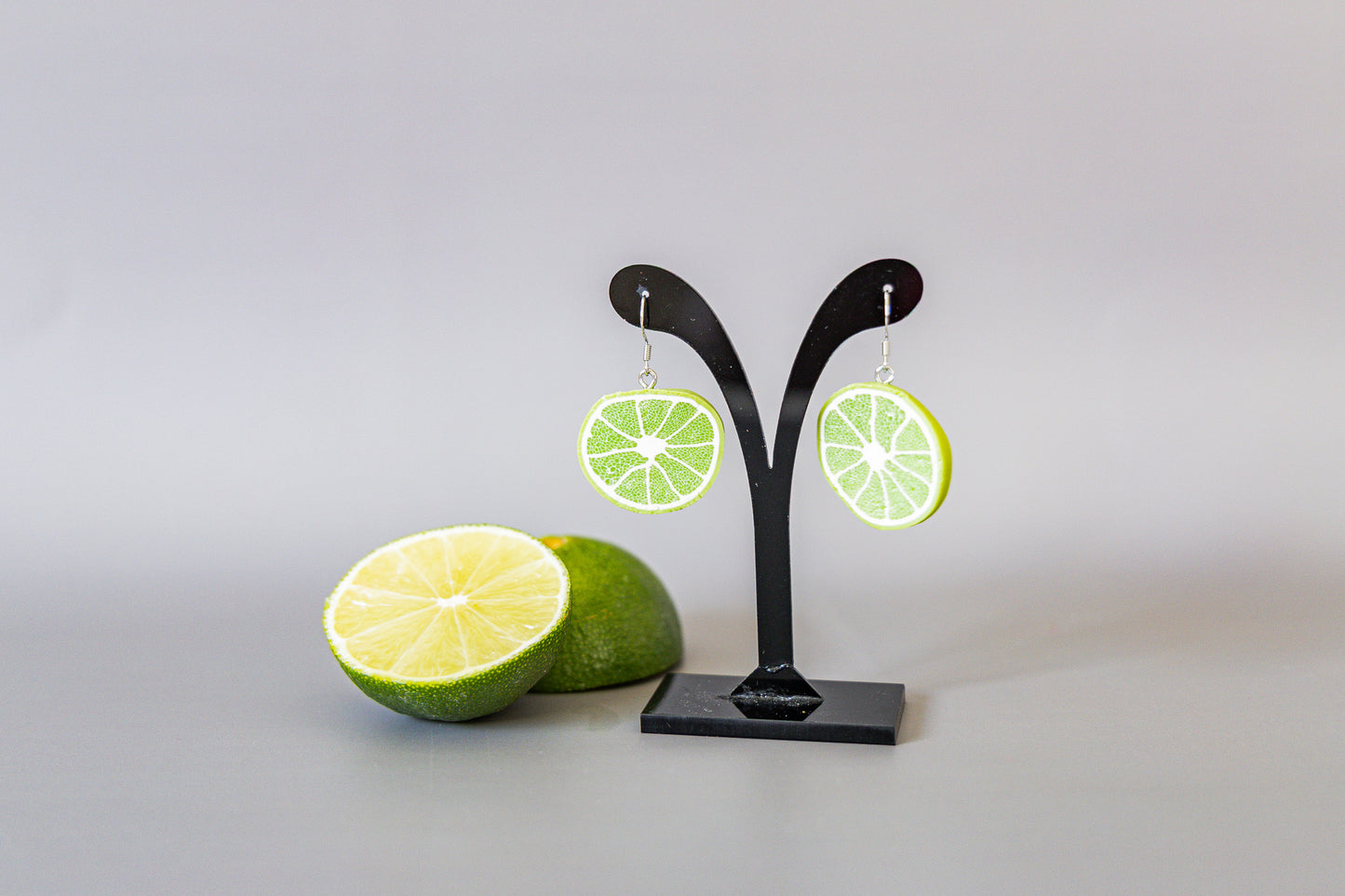 Lime Fruit Earrings