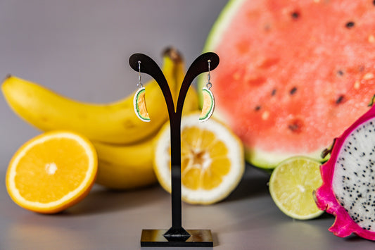 Rockmelon Fruit Earrings