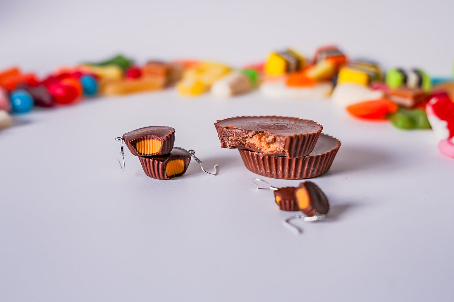 Peanut Butter Cup Earrings