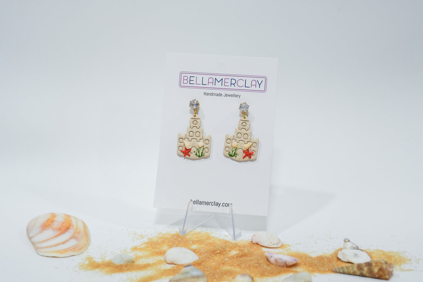 Sand Castle Earrings