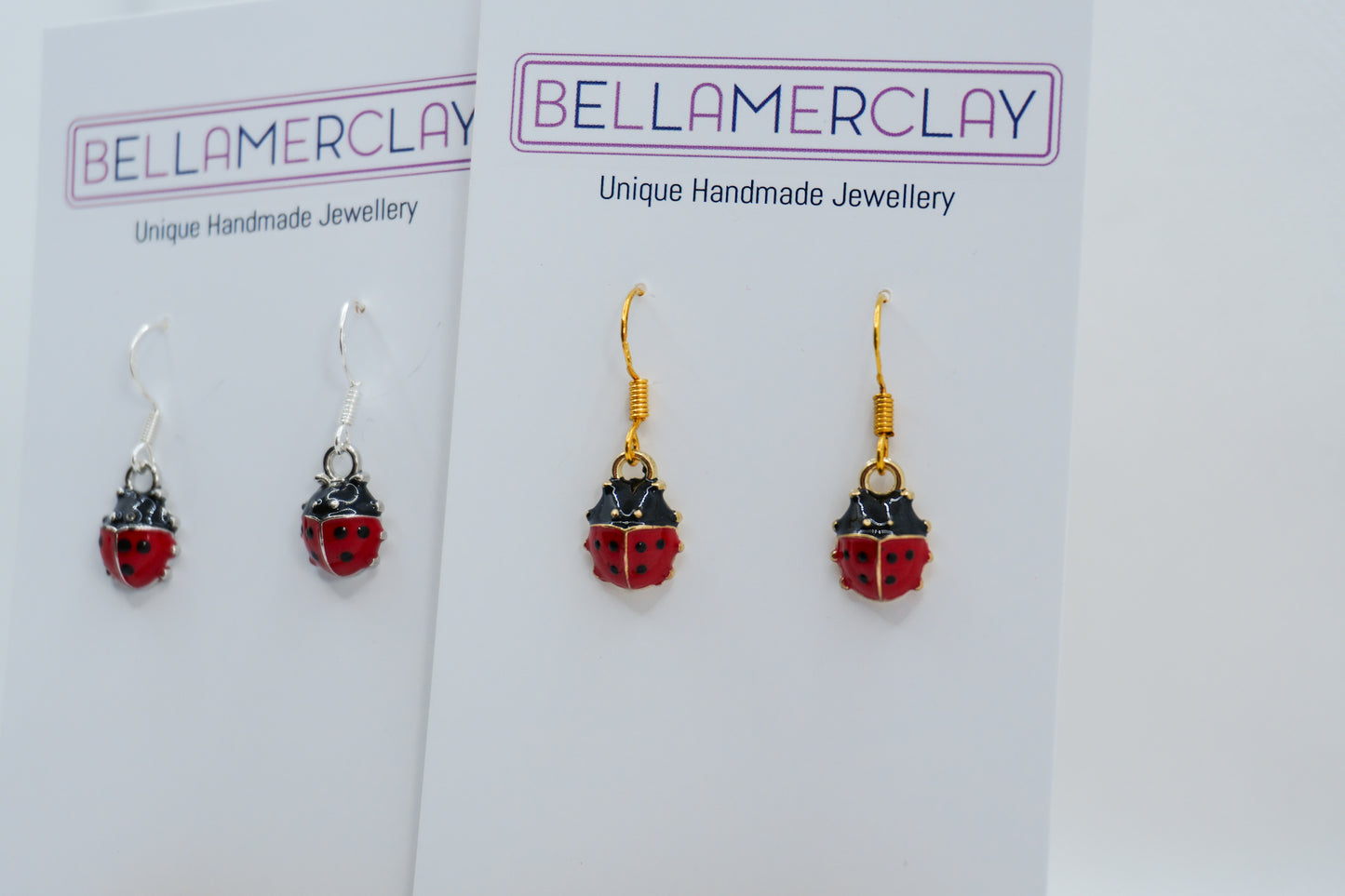 Mini LadyBird Earrings