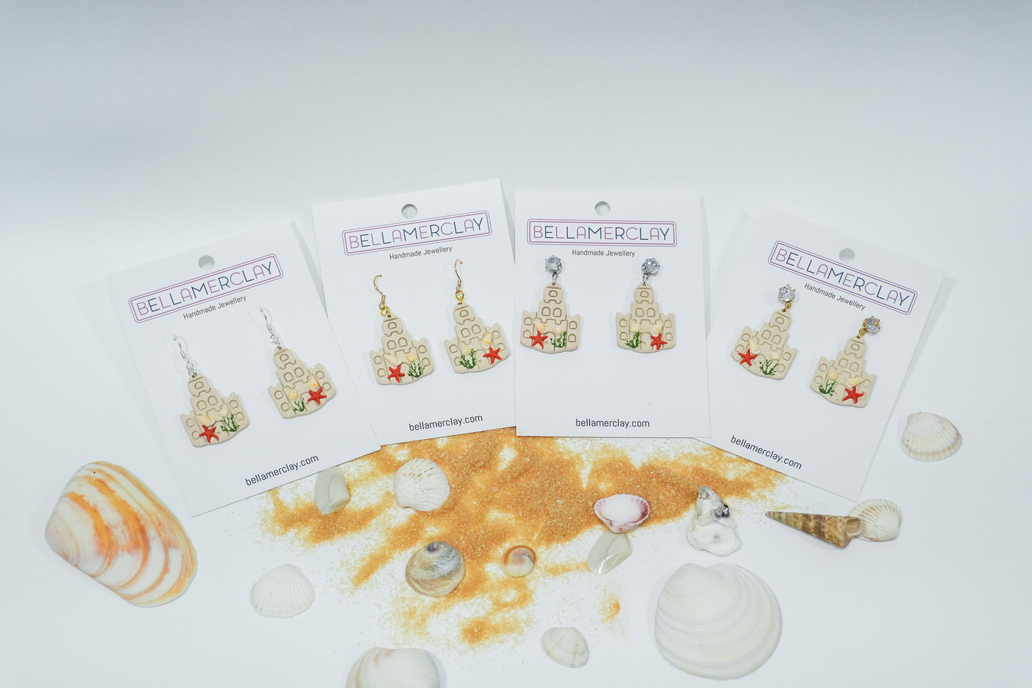 Sand Castle Earrings