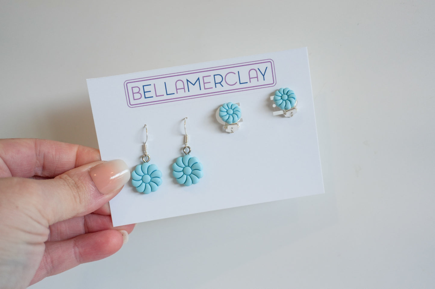 Sky Blue Florals