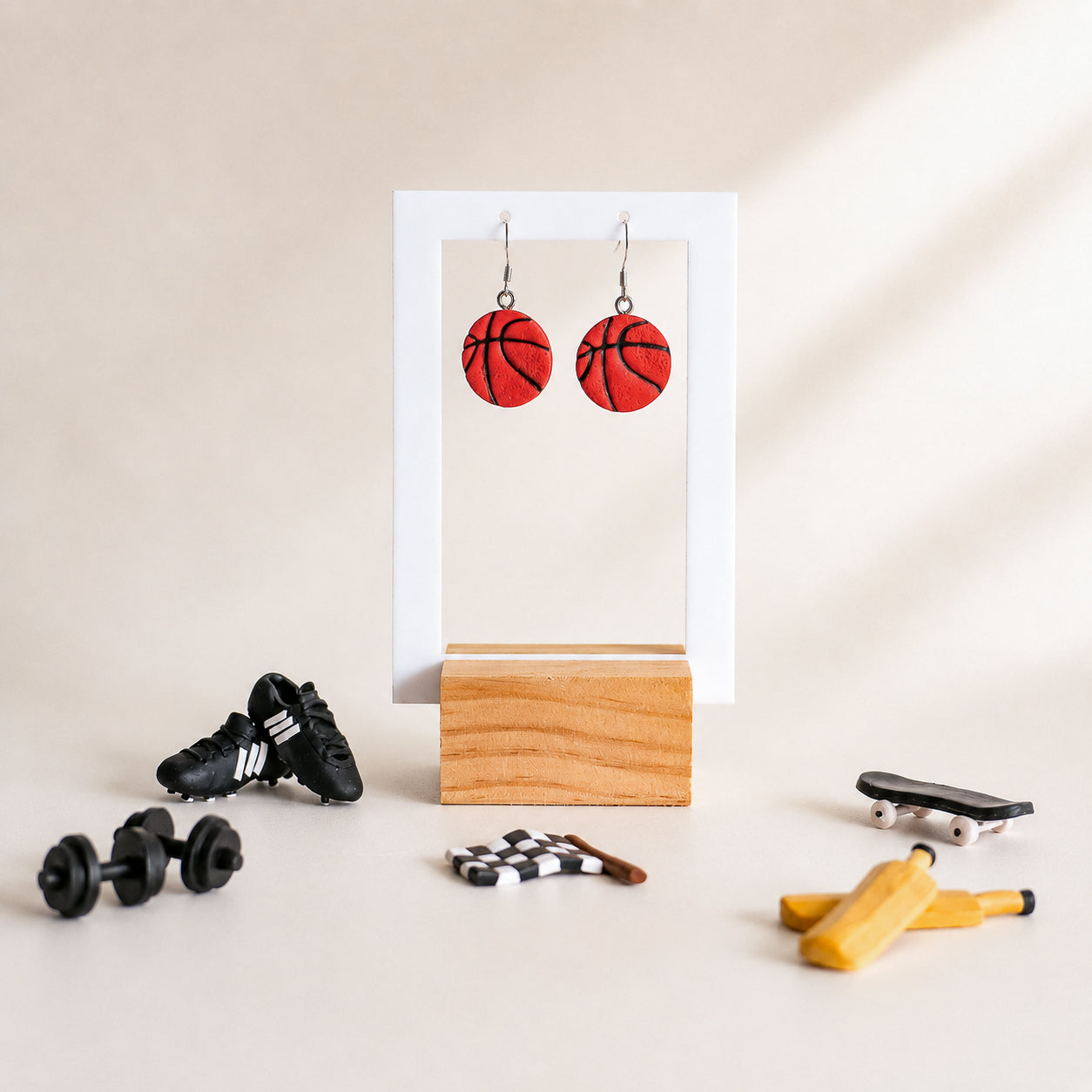 Basket Ball Earrings