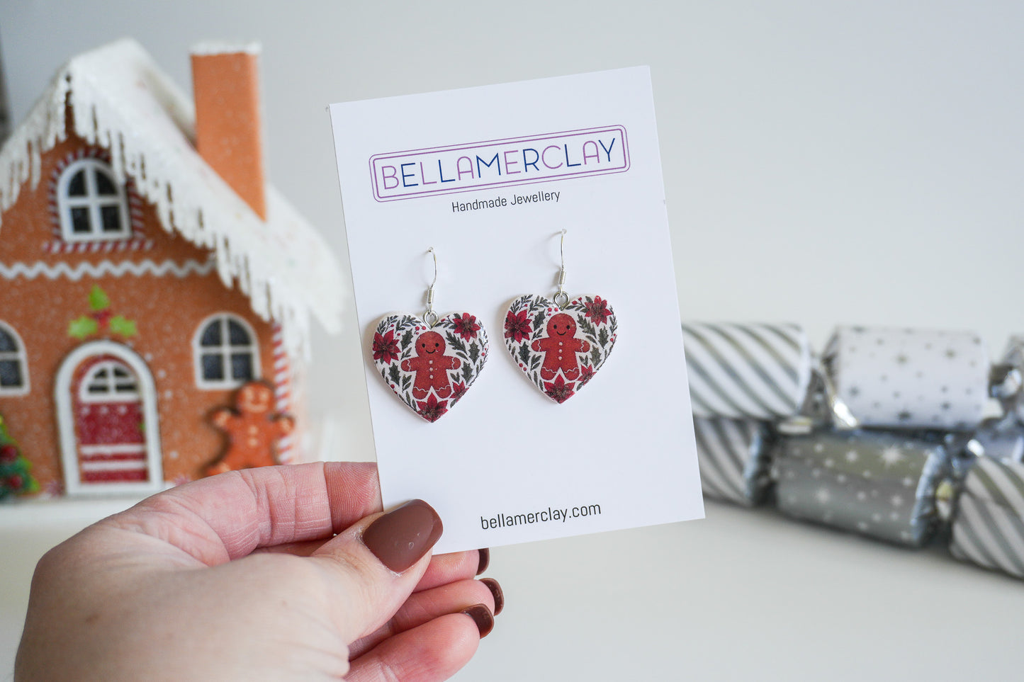 Gingy Heart Earrings