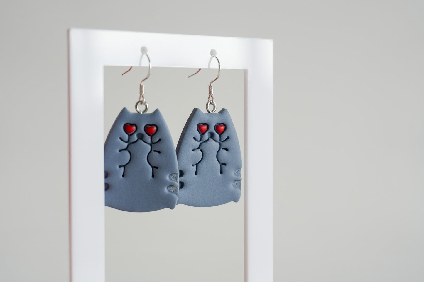 Chubby Kitty Earrings
