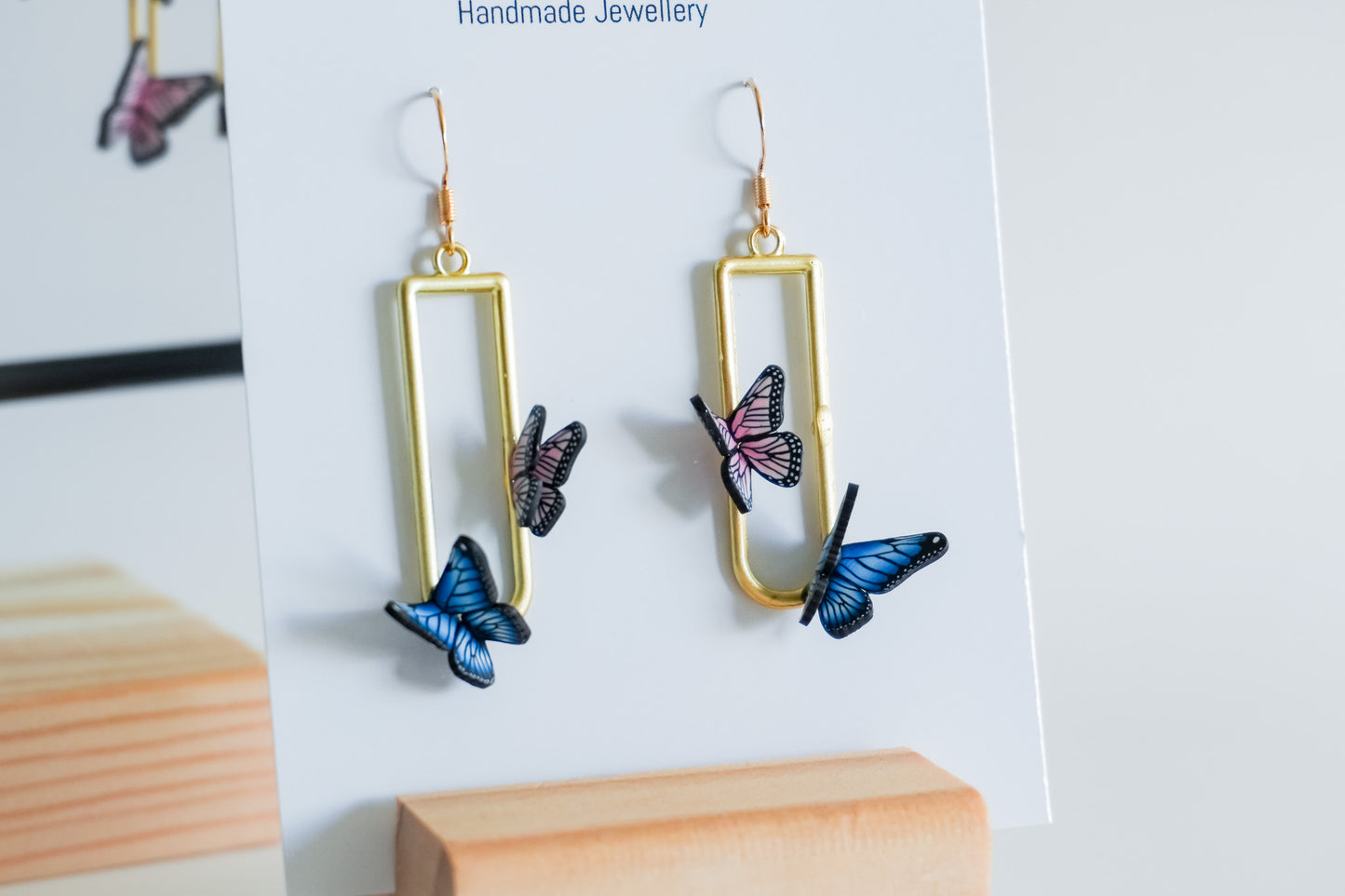 Arch Butterfly Earrings