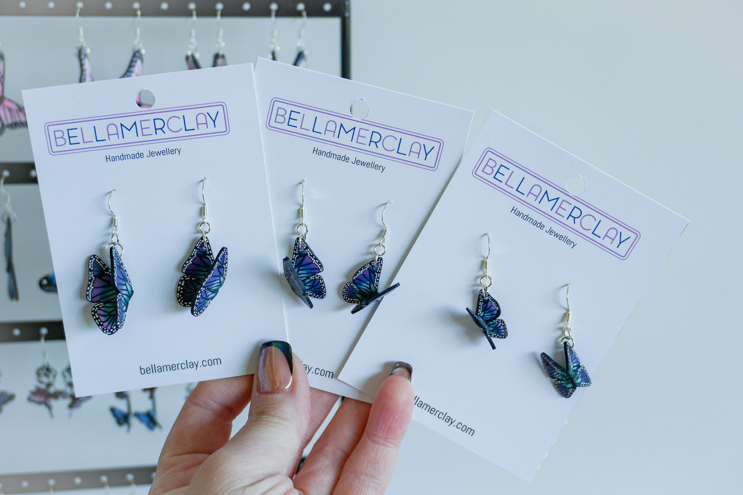Paua Butterfly Earrings
