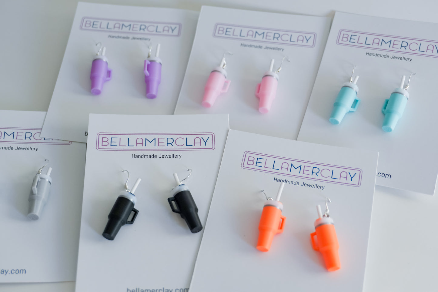 Flask Water Bottle Earrings