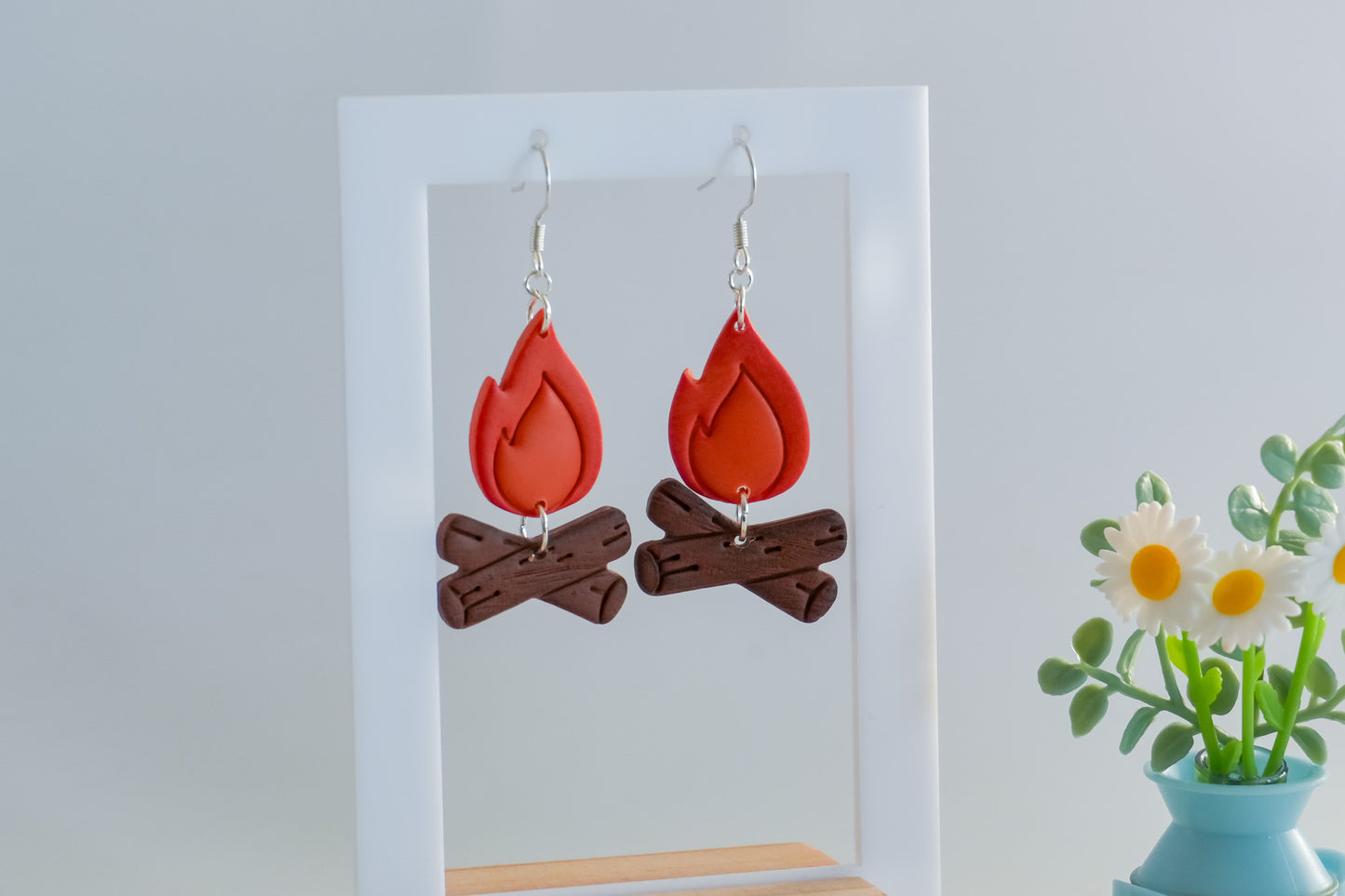 Fire Place Earrings