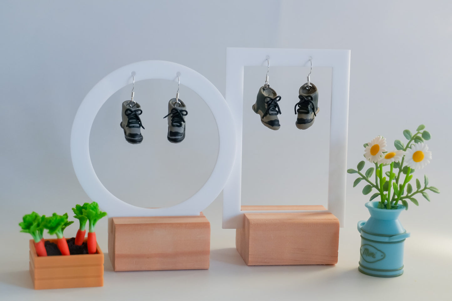 Hiking Boot Earrings