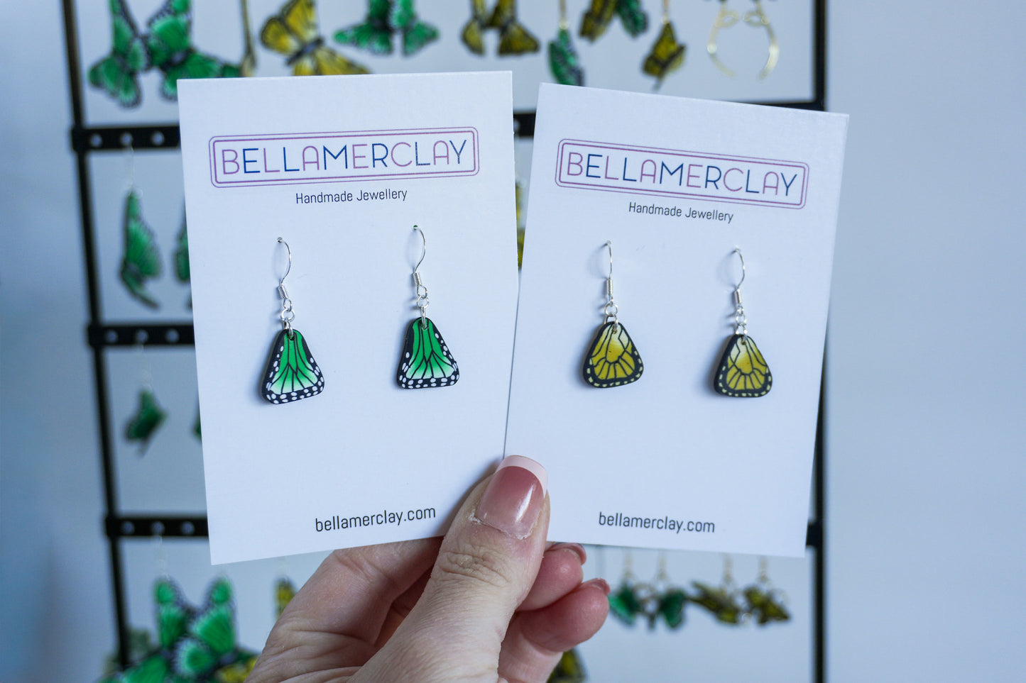 Free Butterfly Wings Earrings