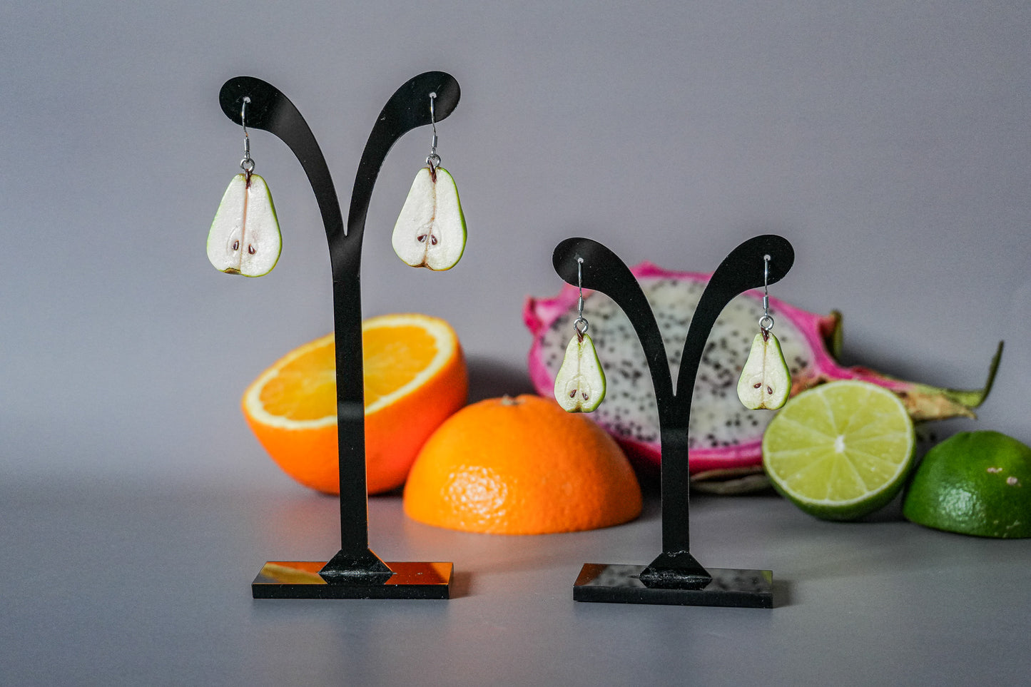 Pear Fruit Earrings
