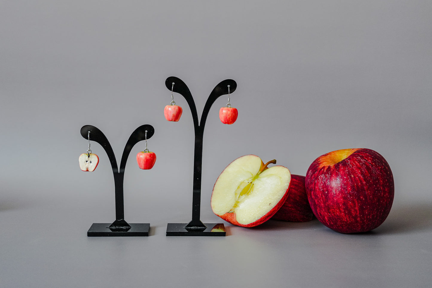 Apple Fruit Earrings