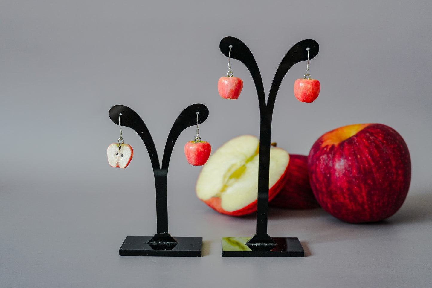 Apple Fruit Earrings