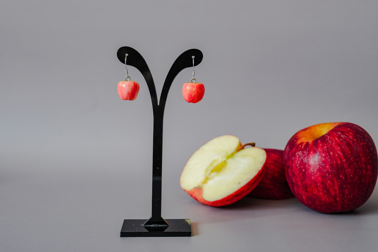 Apple Fruit Earrings