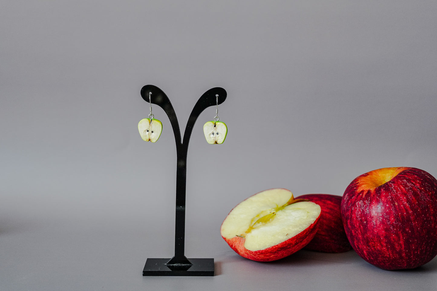 Apple Fruit Earrings
