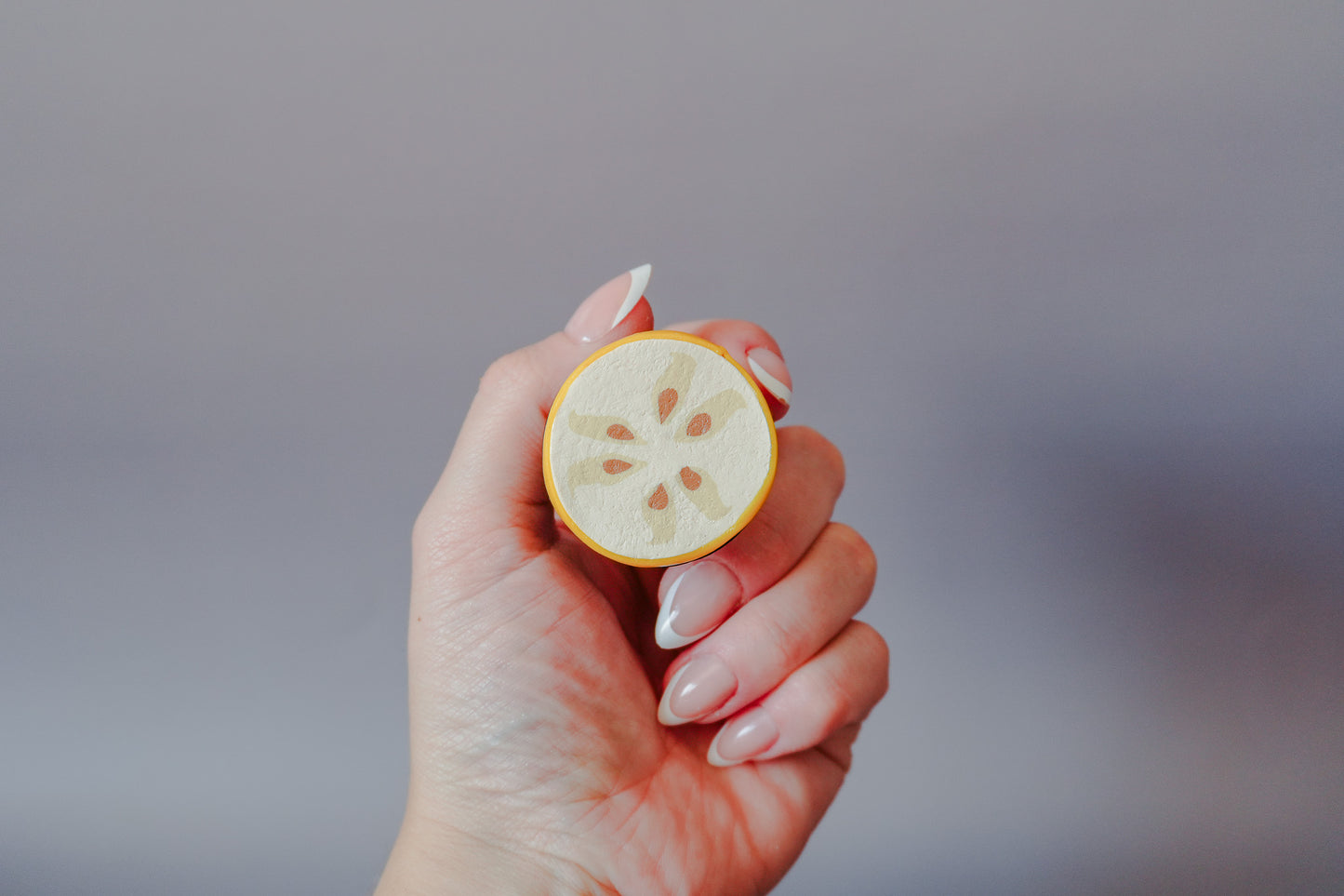 Banana Slice Phone Grip