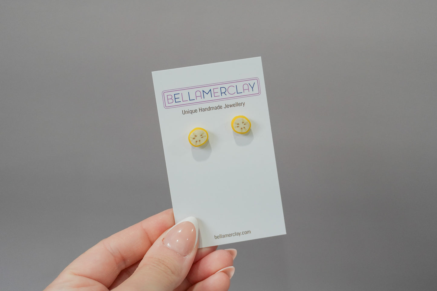 Banana Slice Studs