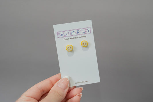 Banana Slice Studs