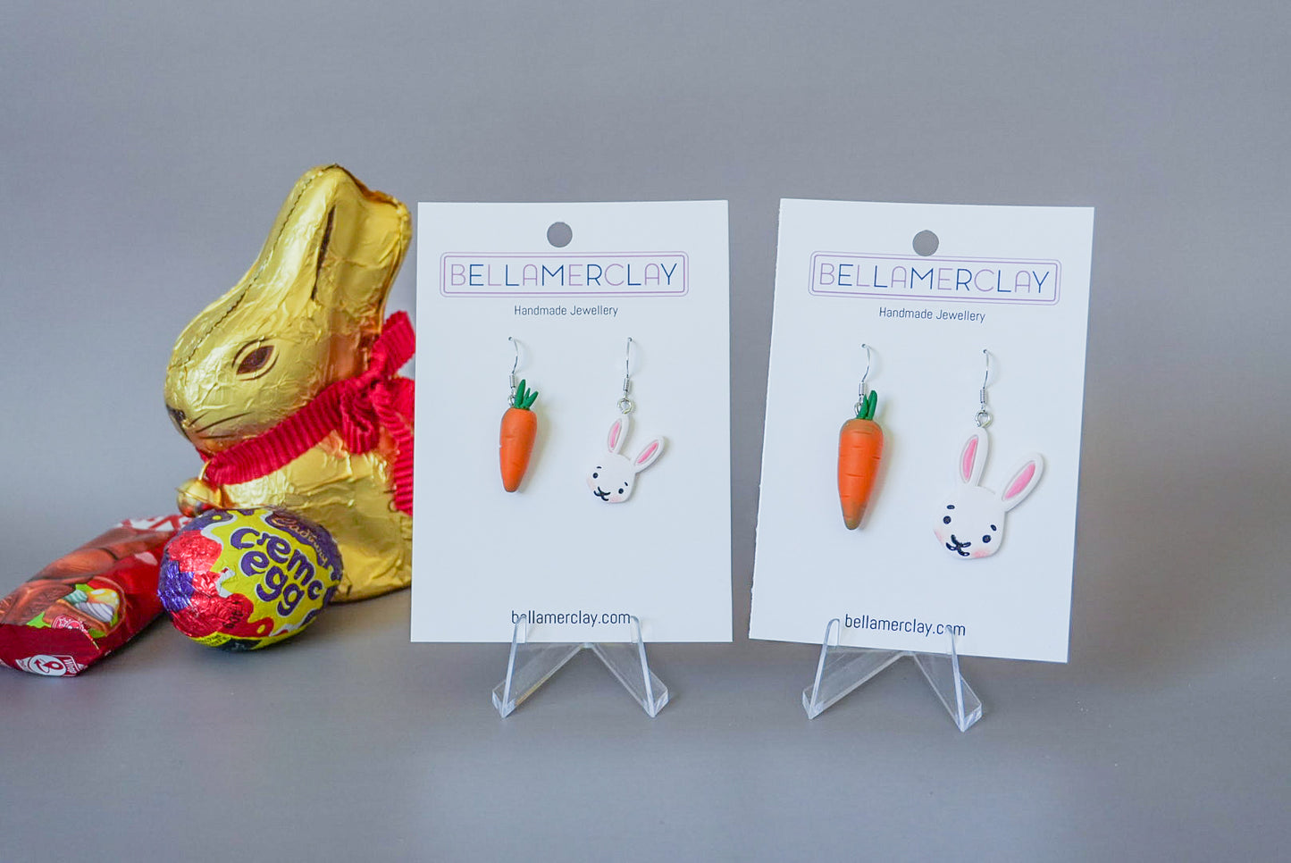 Bunny Carrot Combo Earrings