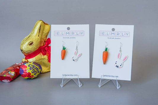 Bunny Carrot Combo Earrings