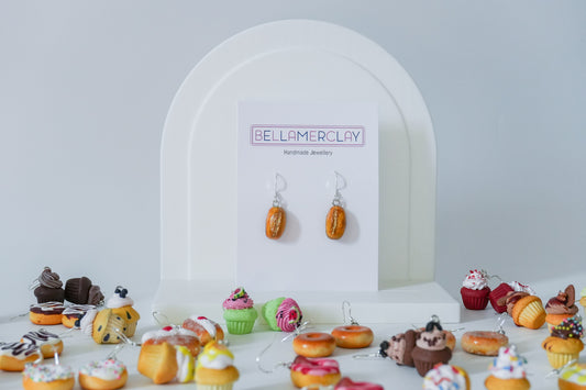 Small Sourdough Loaf Earrings