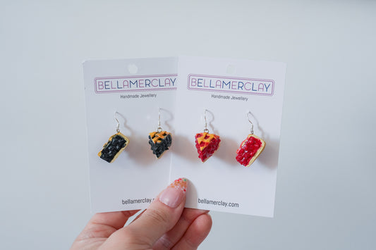 Pie Earrings