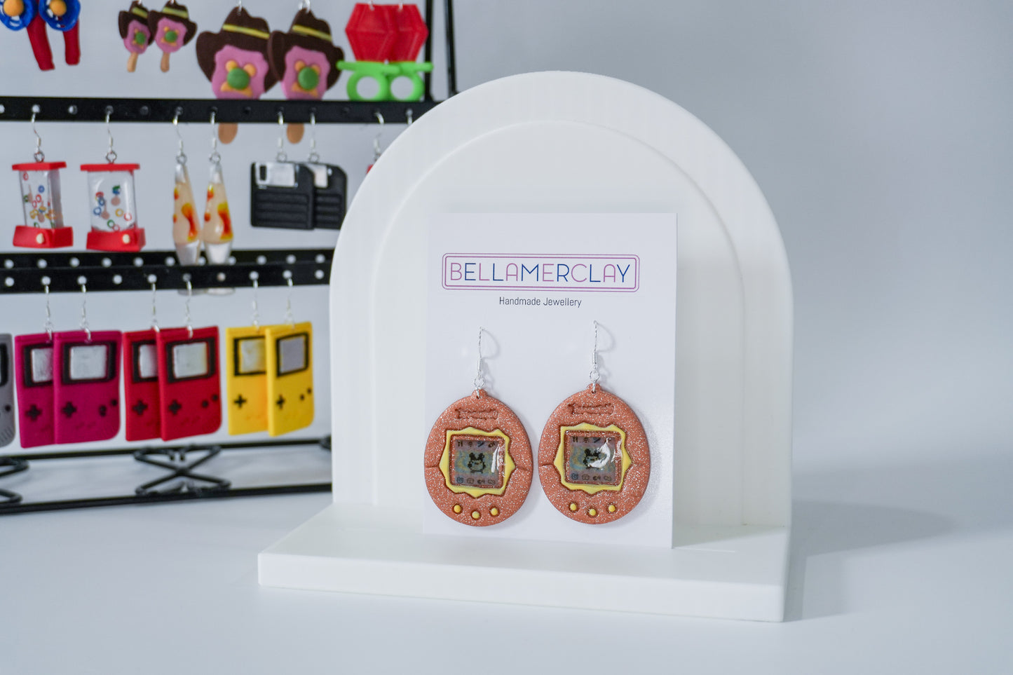 Virtual Pet Earrings
