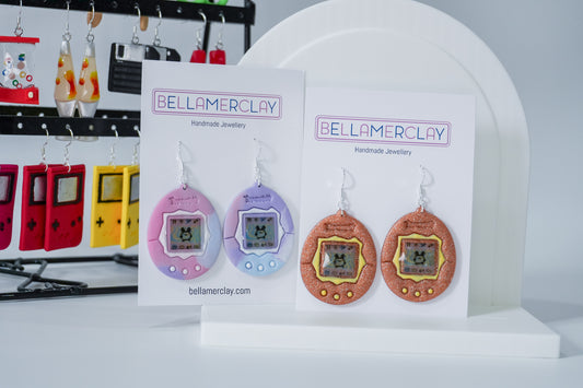Virtual Pet Earrings