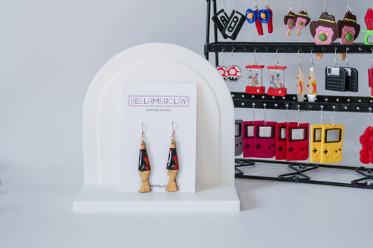 Lava Lamp Earrings