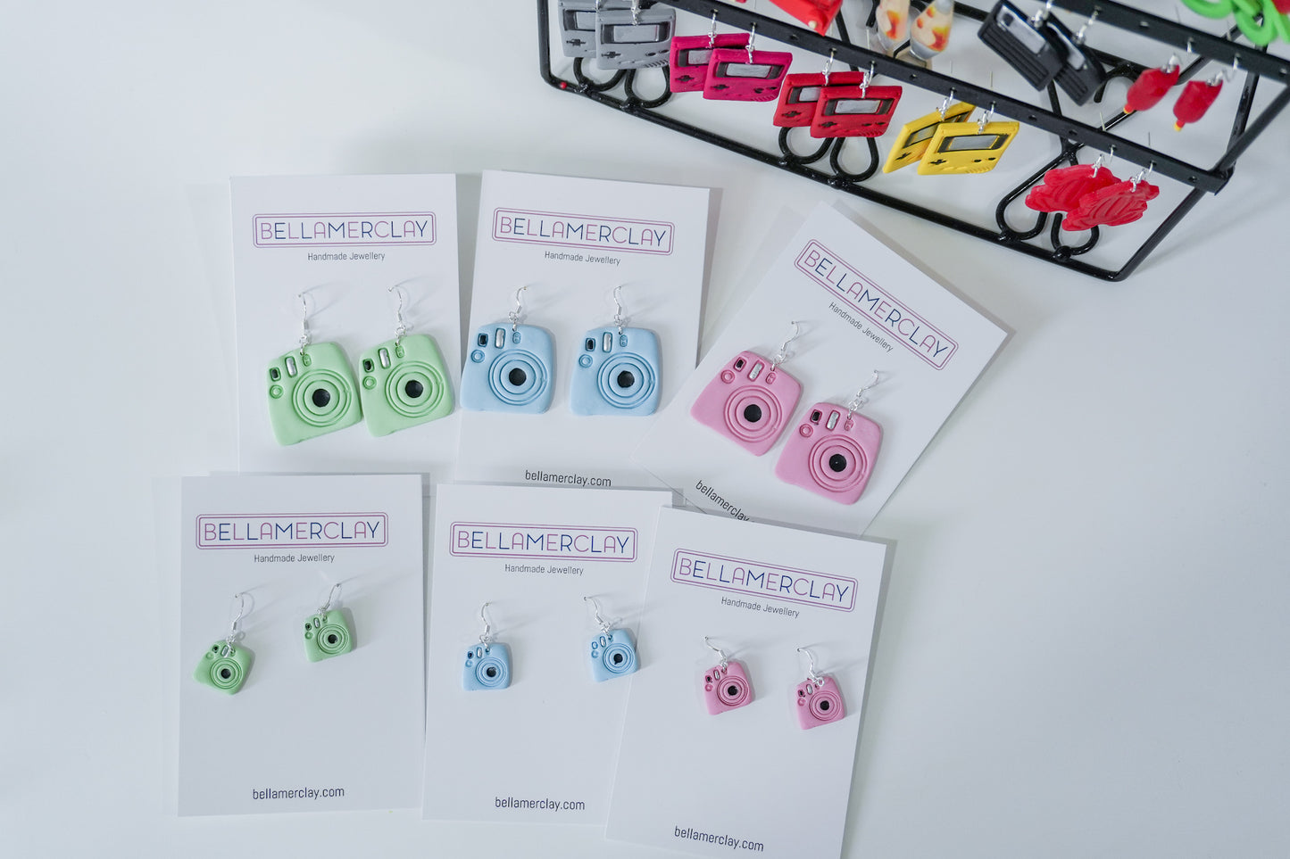 Polaroid Camera Earrings