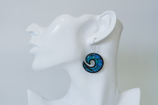 Paua Swirl Earrings