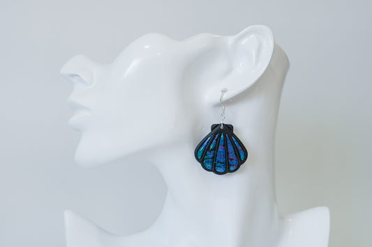 Paua Clam Shell Earrings