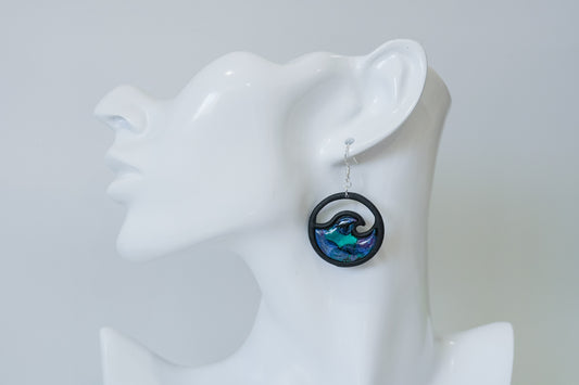 Paua Wave Earrings
