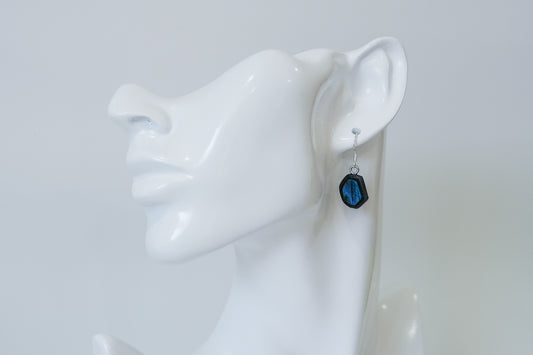 Paua Geo Earrings