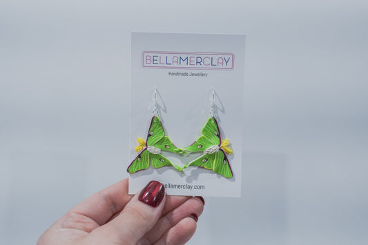 Wing Attached Luna Moths