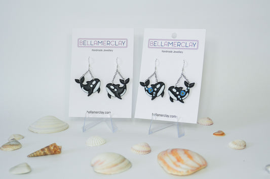 Orca Earrings
