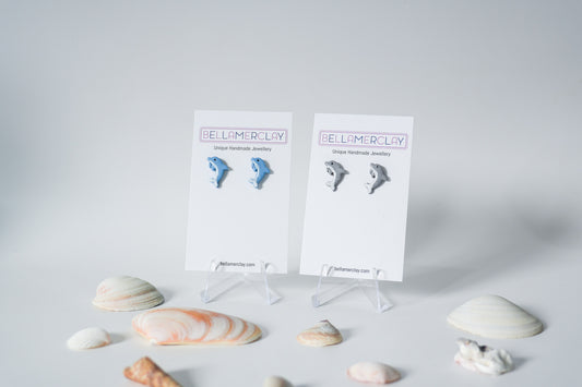 Dolphin Stud Earrings