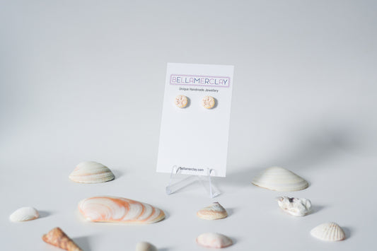 Sand Dollar Stud Earrings