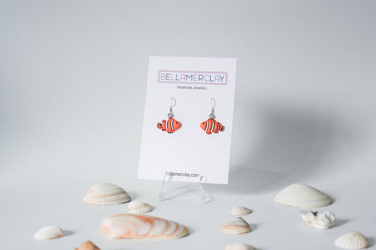 Mini Clown Fish Earrings