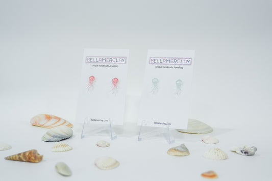 Jellyfish Stud Earrings