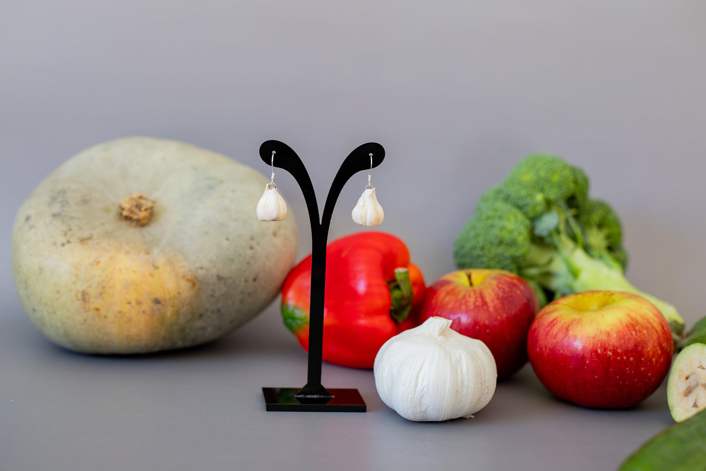 Garlic Earrings
