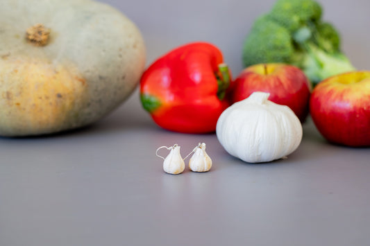 Garlic Earrings