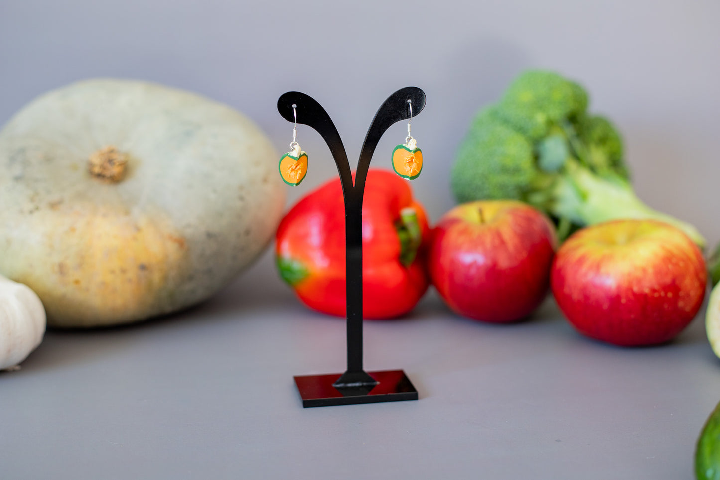 Buttercup Pumpkin Earrings