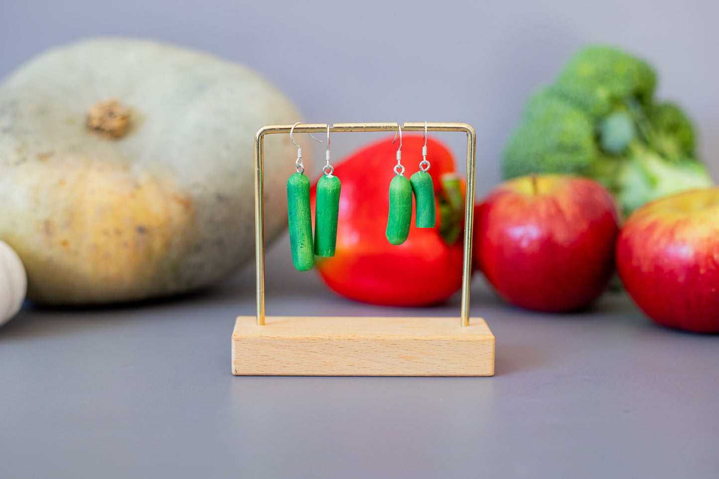 Cucumber Earrings