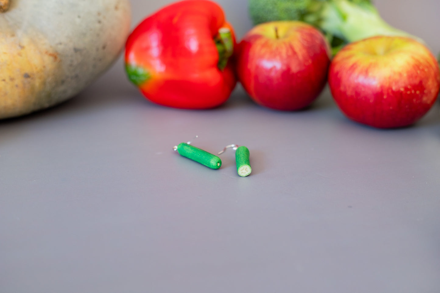 Cucumber Earrings