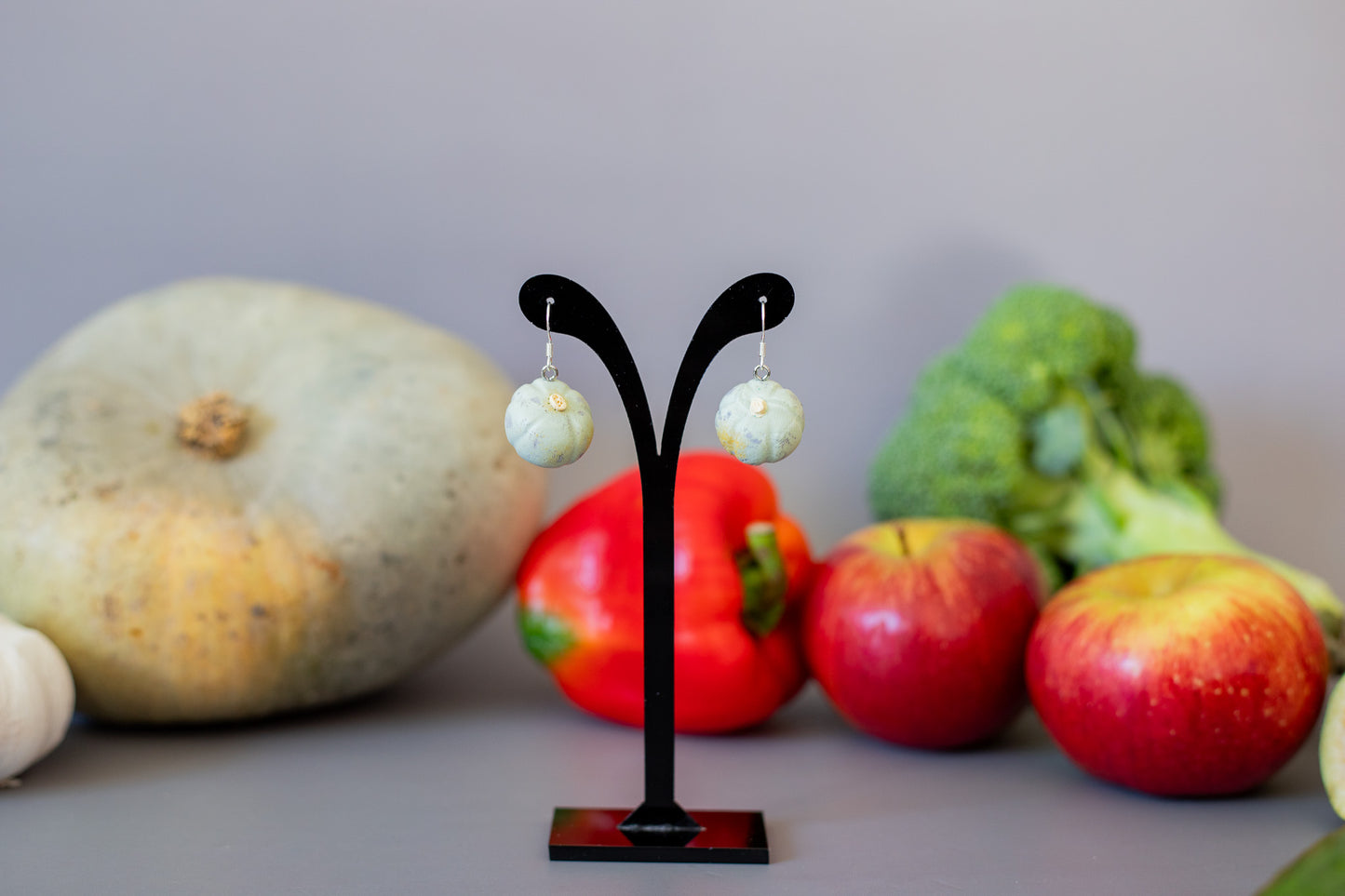 Crown Pumpkin Earrings